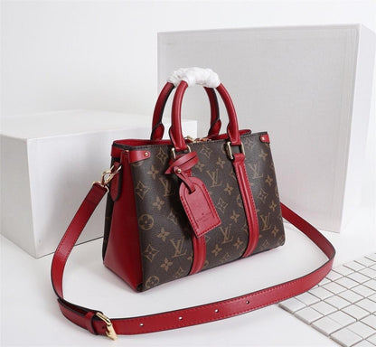 Modern Gold Monogram Leather Crossbody Bag