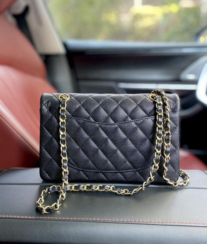 Leather Top Handle Bag