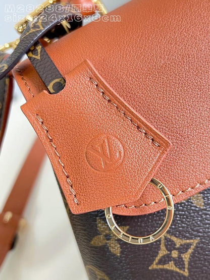 Classic Leather Top Handle Bag