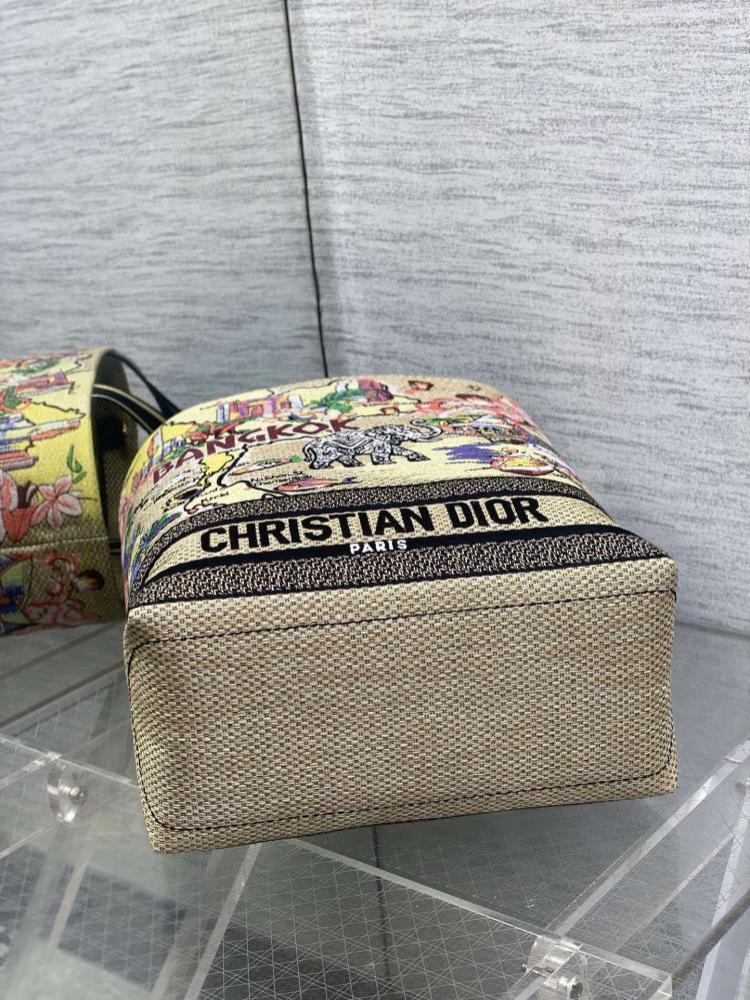 Embroidered Top Handle Bag