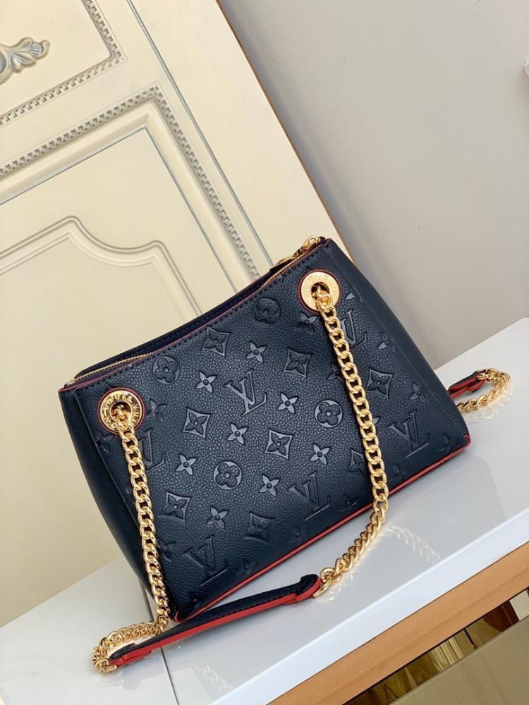Italian-Inspired Stylish Gold Calfskin Shoulder Bag