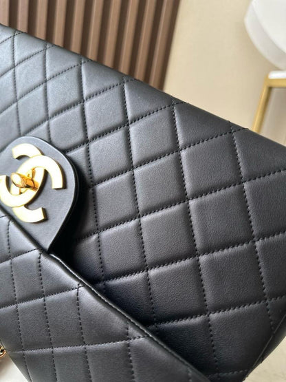 Calfskin Top Handle Bag