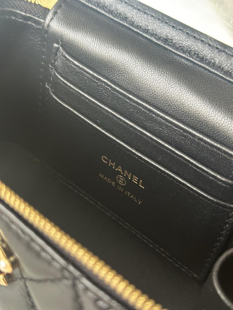 Gold Studded Lambskin Wallet