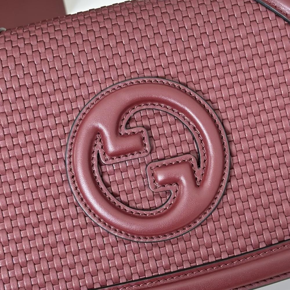 Woven Leather Shoulder Bag