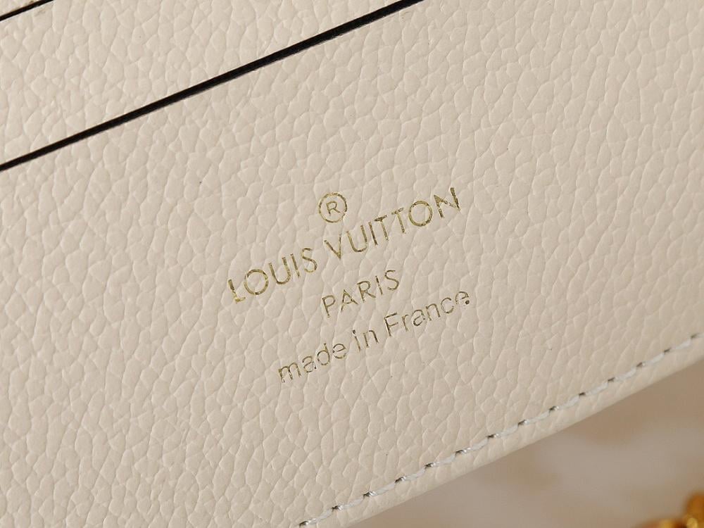 Luxury Monogram Leather Shoulder Bag – Limited Edition