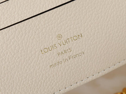 Luxury Monogram Leather Shoulder Bag – Limited Edition