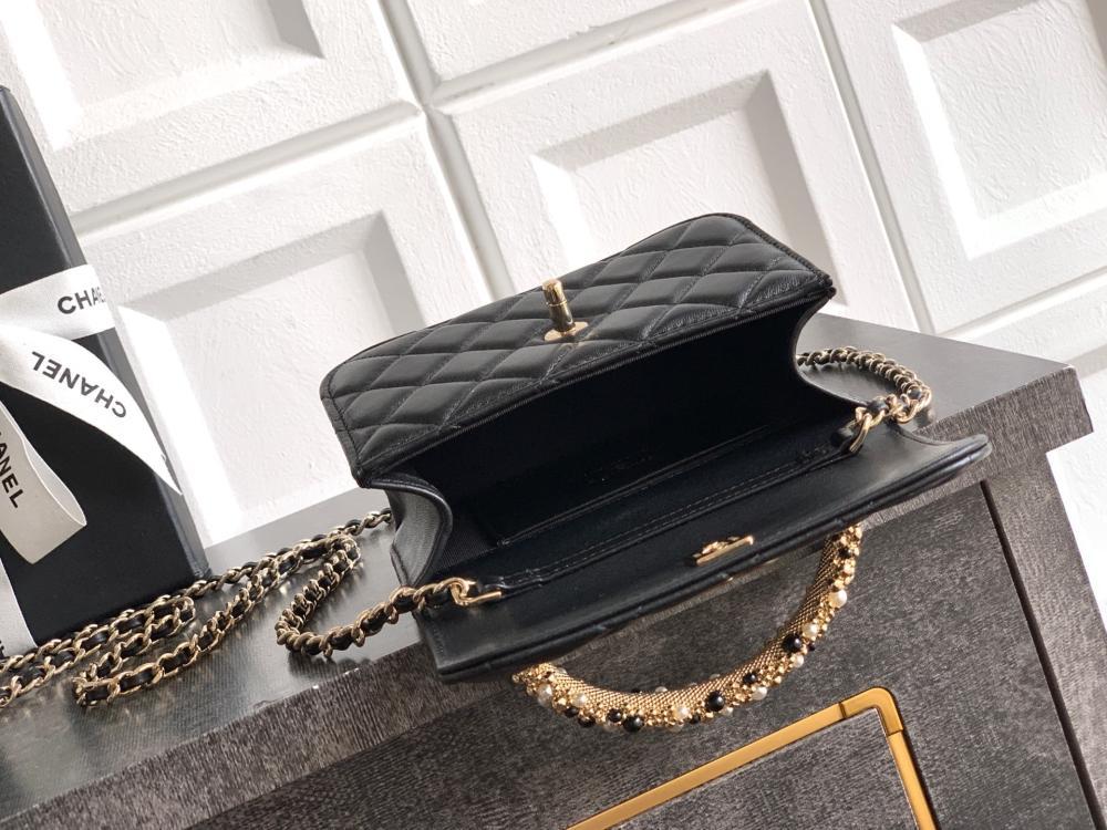 Leather Top Handle Bag