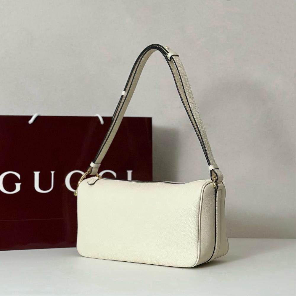 Elegant Leather Top Handle Bag