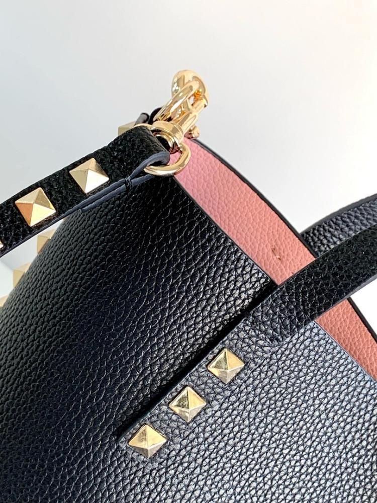Classic Refined Embroidered Calfskin Shoulder Bag