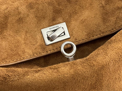 Luxury Leather Top Handle Bag