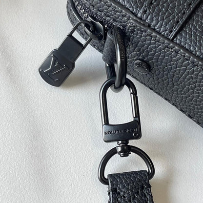 Modern Luxury Monogram Calfskin Shoulder Bag