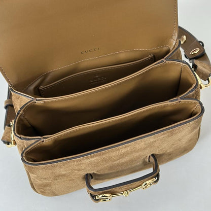 Leather Top Handle Bag