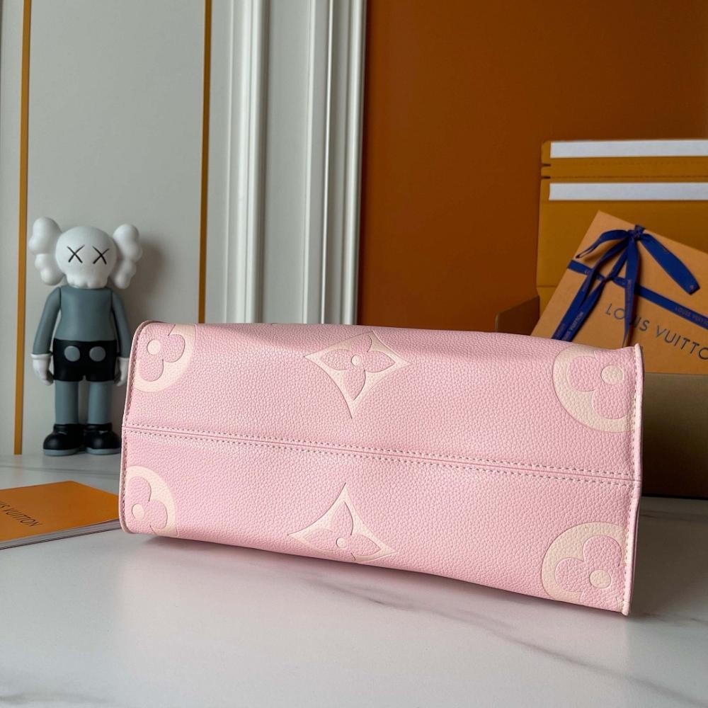 Luxury Elegant Monogram Leather Shoulder Bag