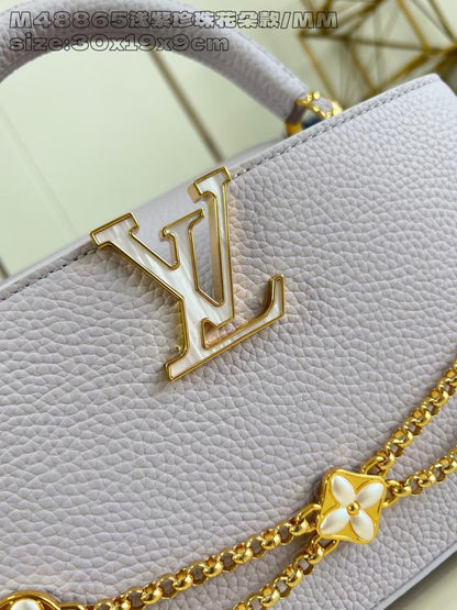 Leather Top Handle Bag