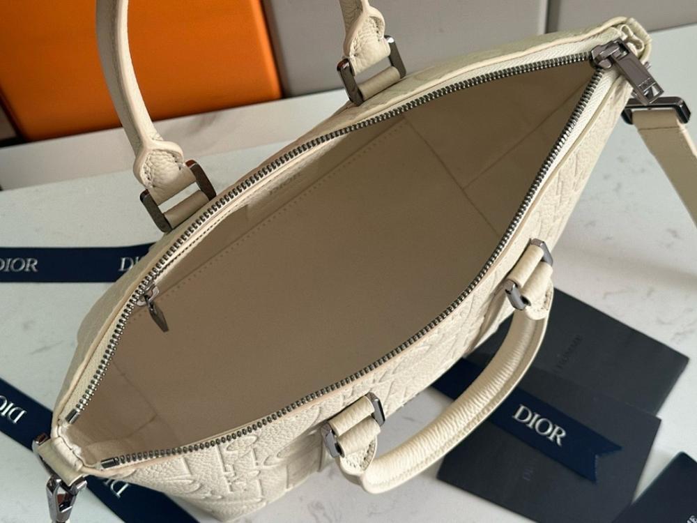 Modern Black Printed Calfskin Shoulder Bag