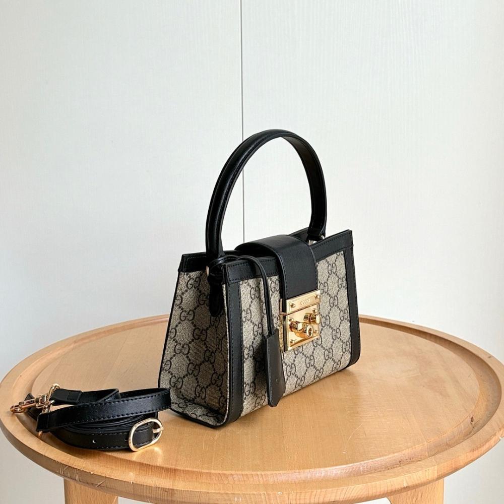 Luxury Refined Top Handle Bag