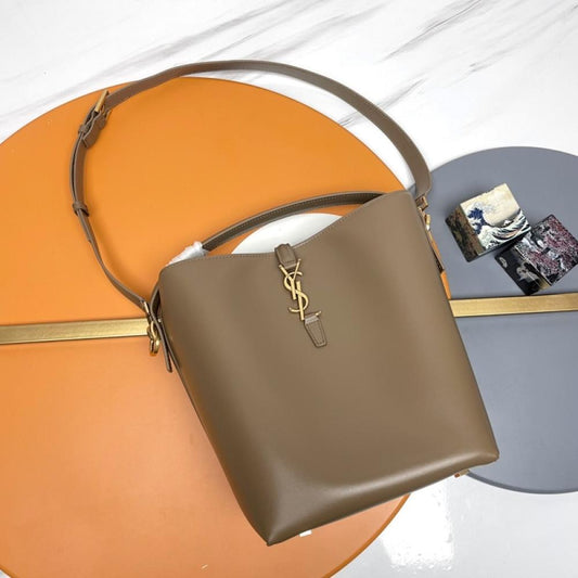 Calfskin Bucket Bag