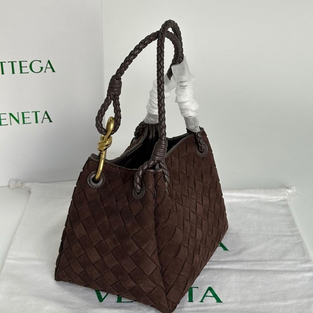 Modern Leather Top Handle Bag