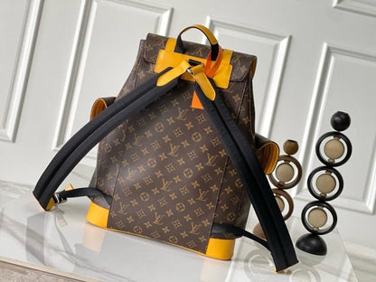 Elegant Stylish Black Canvas Backpack