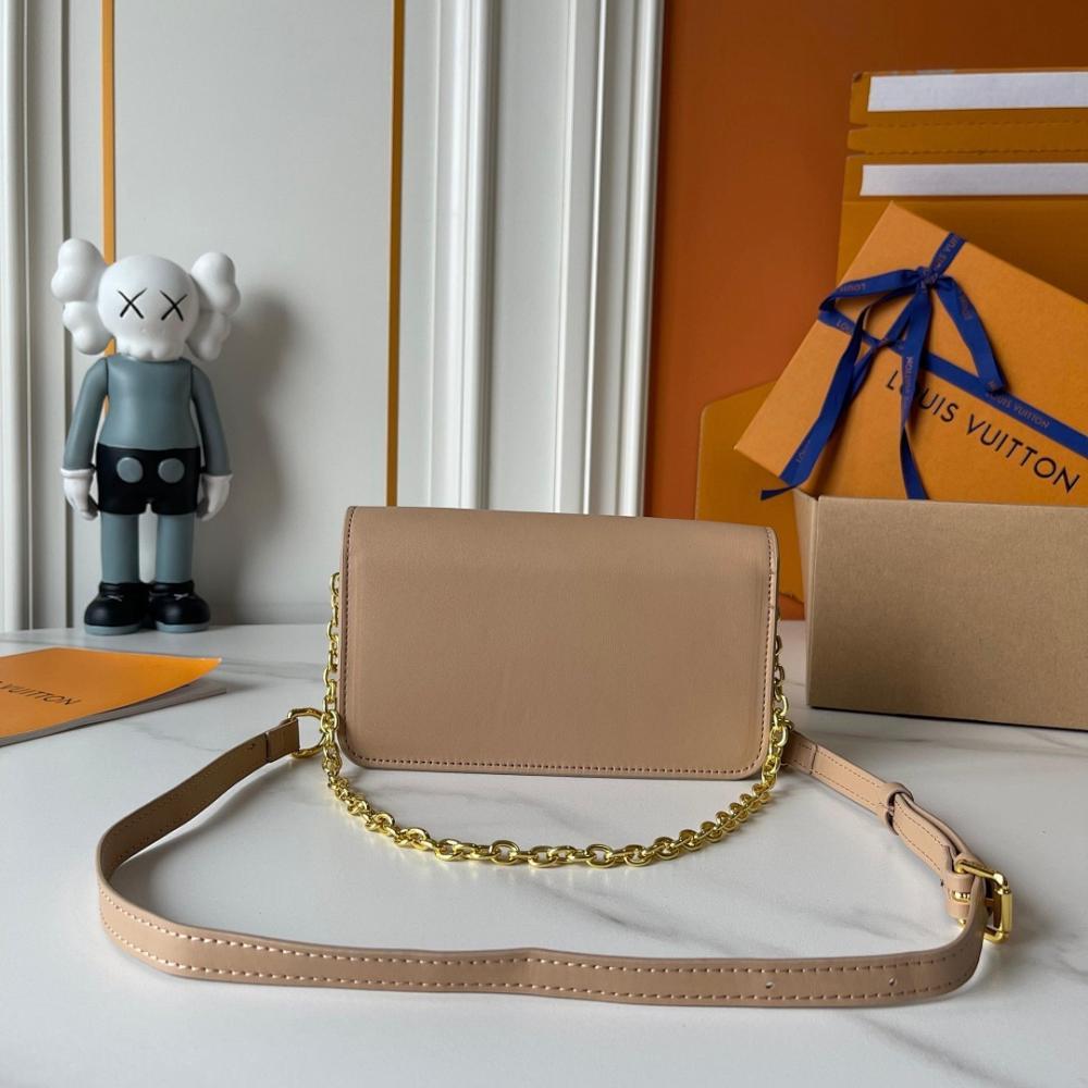 Modern Luxury Monogram Leather Shoulder Bag