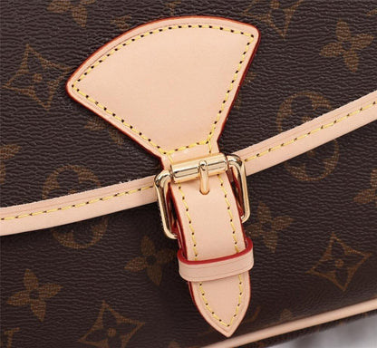 Luxury Refined Leather Shoulder Bag