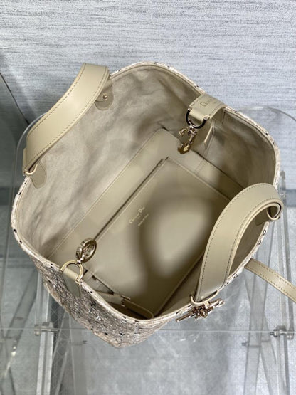 Calfskin Top Handle Bag