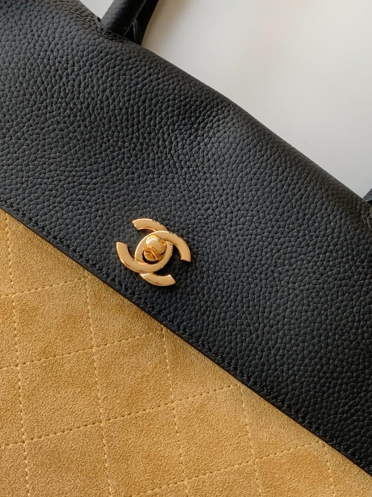Suede Top Handle Bag