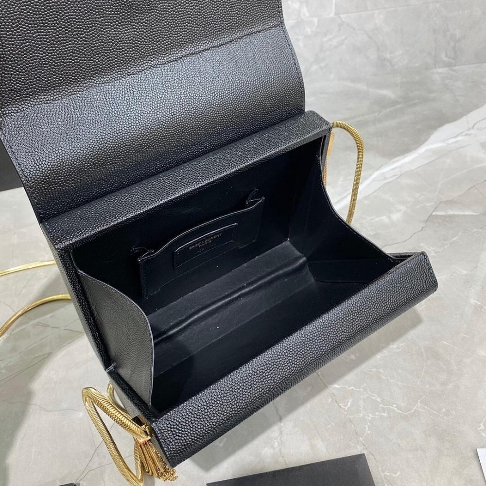 Stylish Refined Leather Top Handle Bag