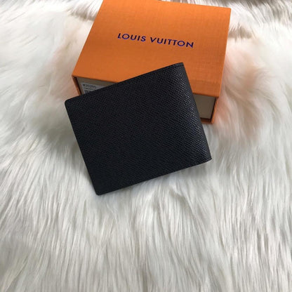 Modern Luxury Silver Leather Wallet
