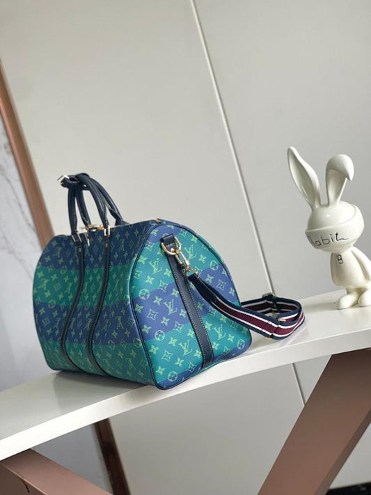 Modern Premium Monogram Leather Shoulder Bag