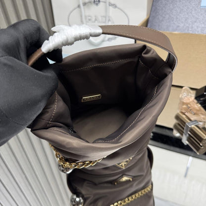 Calfskin Bucket Bag