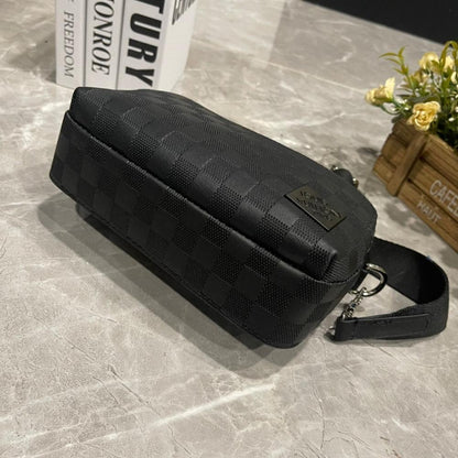 Modern Elegant Quilted Leather Shoulder Bag