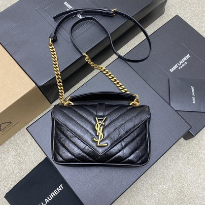 Leather Top Handle Bag