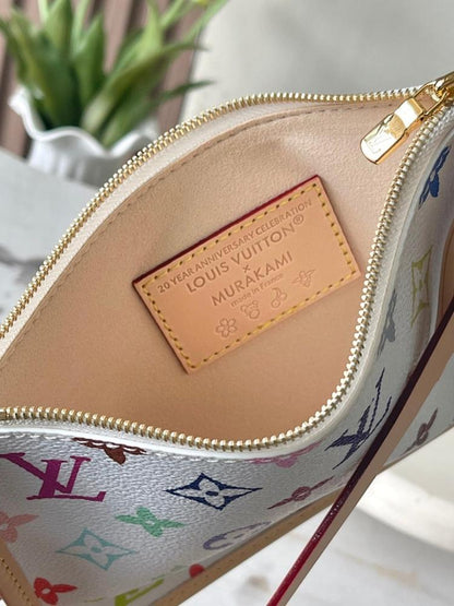 Modern Monogram Leather Top Handle Bag – Limited Edition