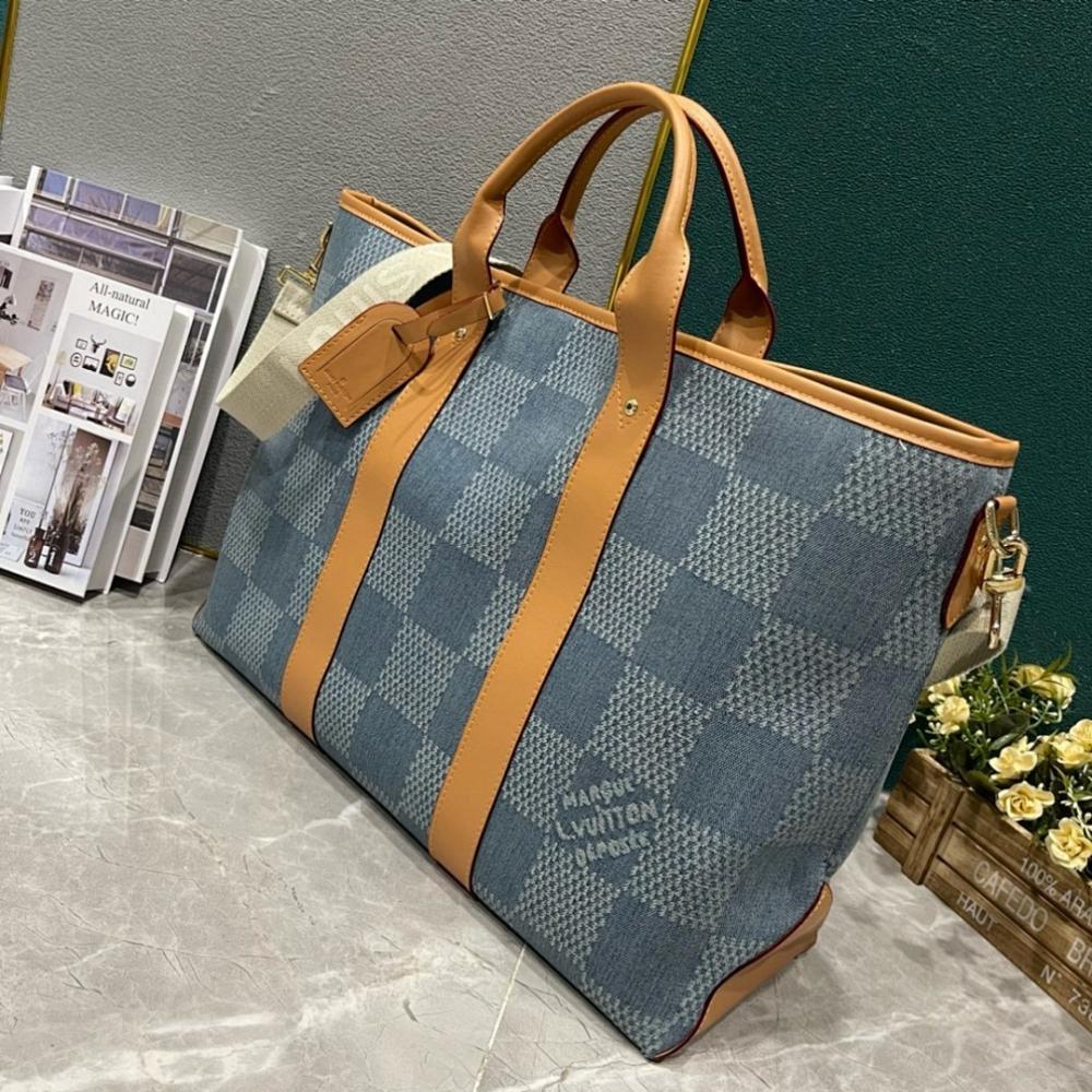 Classic Refined Denim Crossbody Bag