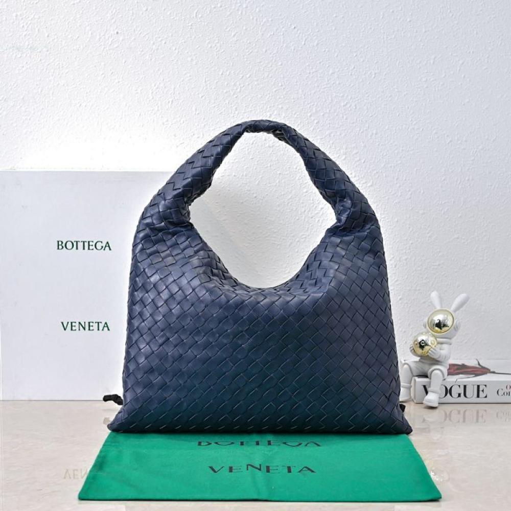 Woven Leather Top Handle Bag