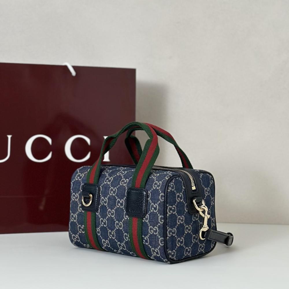 Practical Denim Shoulder Bag