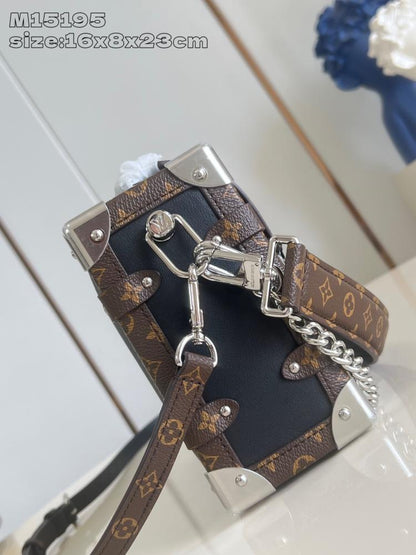 Studded Leather Shoulder Bag