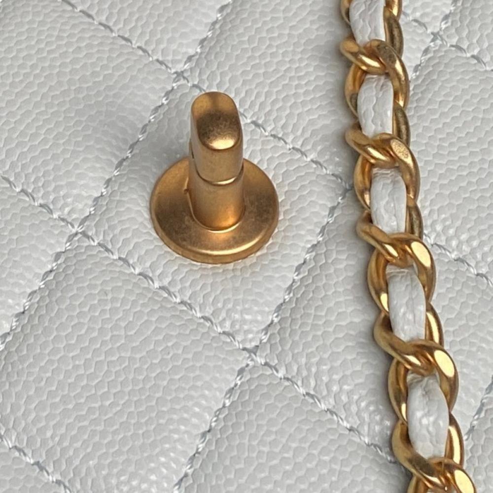 Leather Top Handle Bag