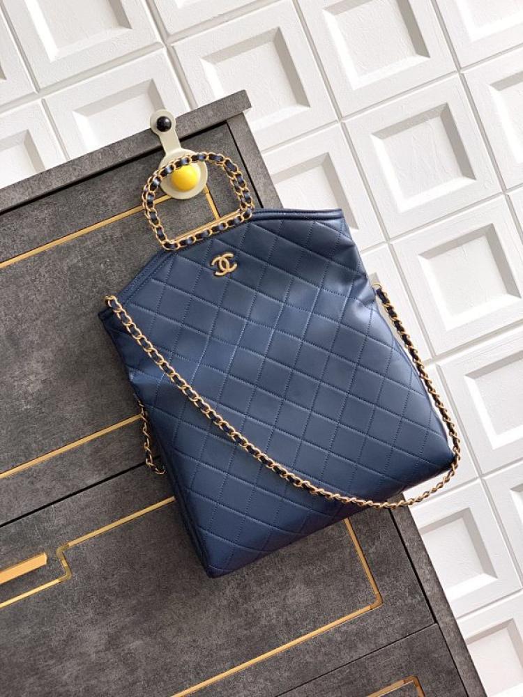 Lambskin Top Handle Bag