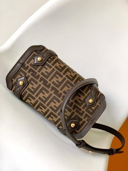 Leather Top Handle Bag