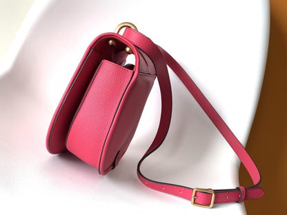 Leather Top Handle Bag