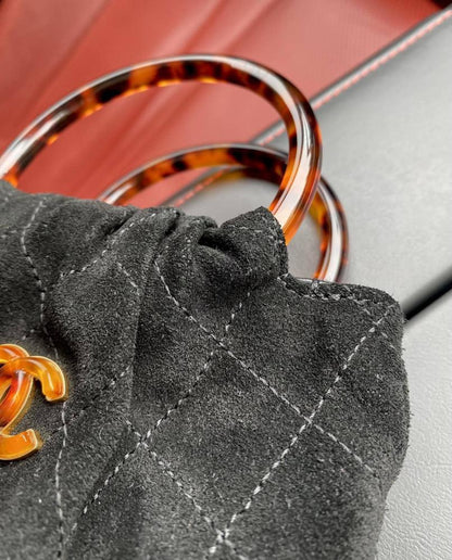 Luxury Leather Top Handle Bag