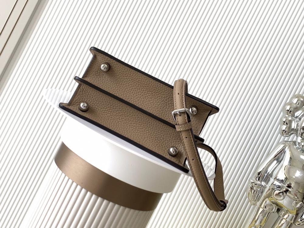 Calfskin Top Handle Bag