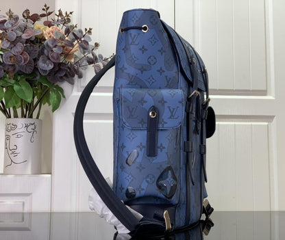 Practical Leather Backpack