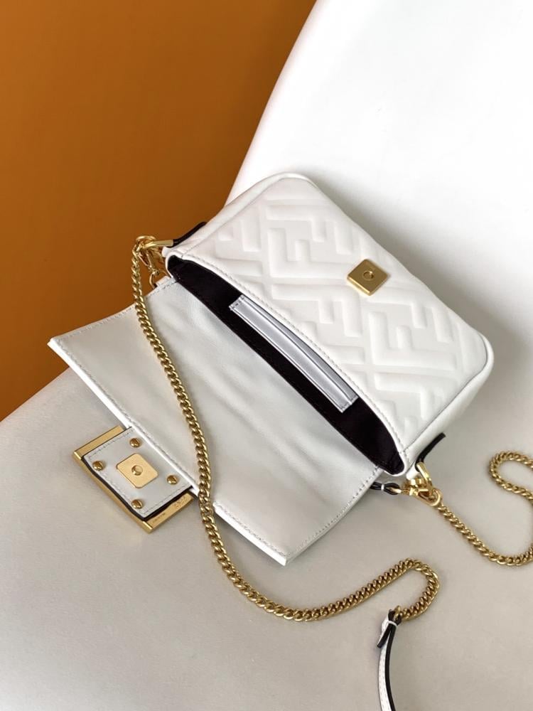 Gold Leather Crossbody Bag