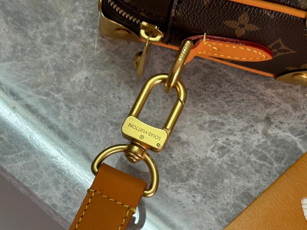 Modern Monogram Leather Top Handle Bag – Limited Edition
