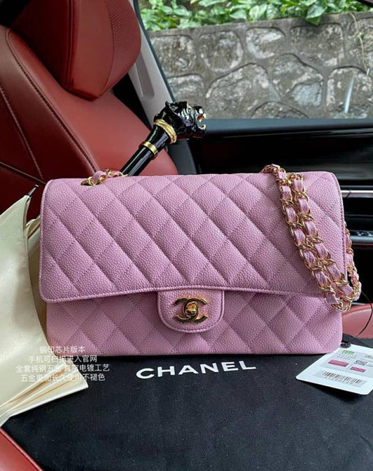 Luxury Leather Top Handle Bag