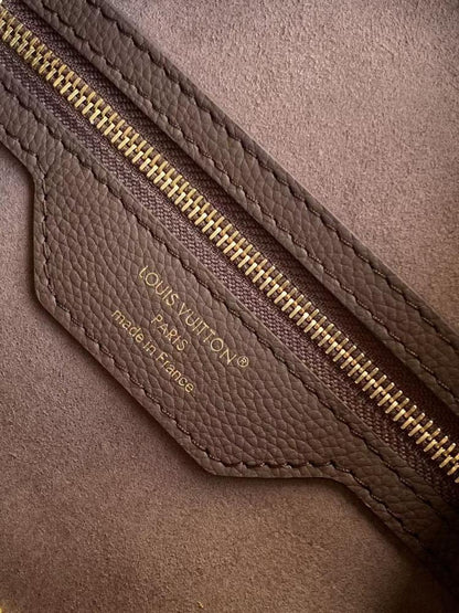 Leather Top Handle Bag