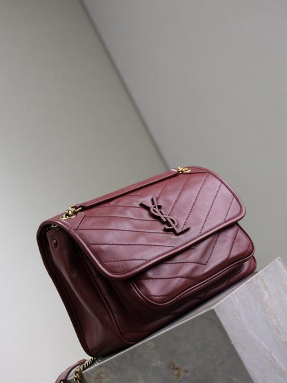 Leather Top Handle Bag